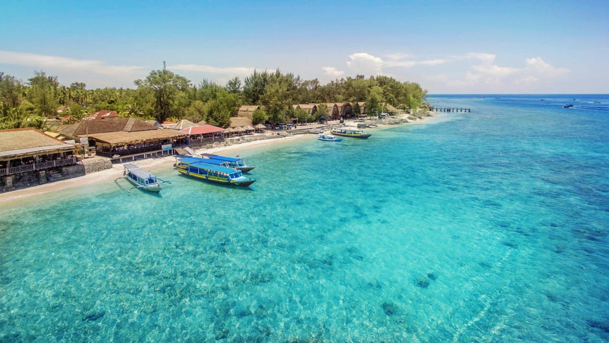 Kura Kura Resort Gili Meno Exterior photo